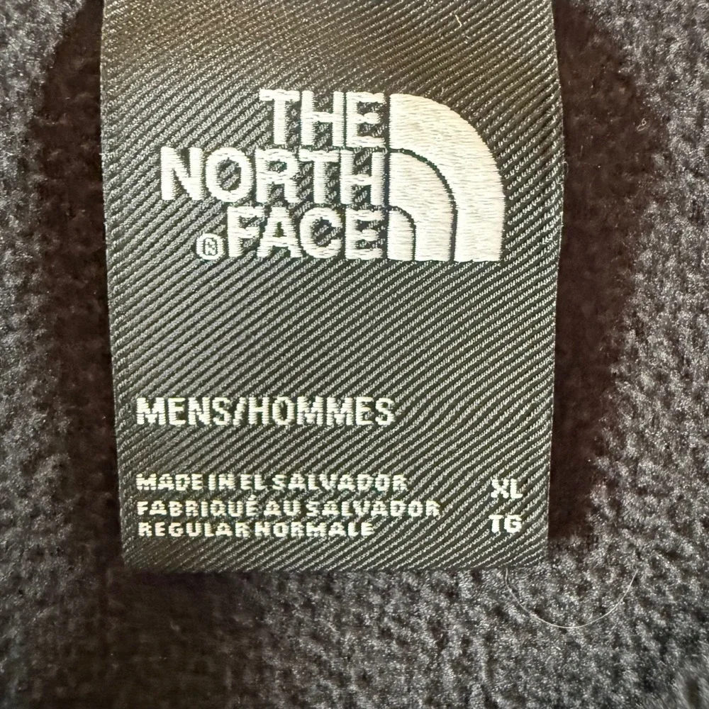 The North Face Fleece‎ Pullover XL Green Black Quarter Zip TKA 100 NF0A48KRBQW
